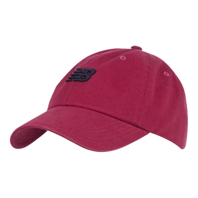 New Balance Unisex Classic Nb Curved Brim Hat In Red