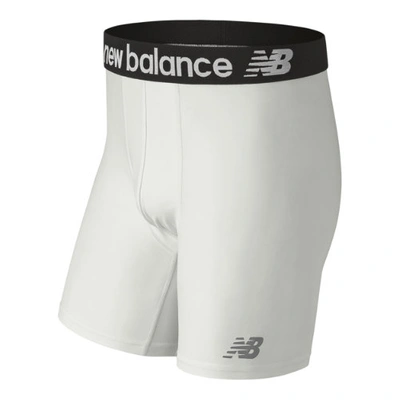 New Balance Men's Mens 6 Inch Ultra Boxer Brief In White ModeSens