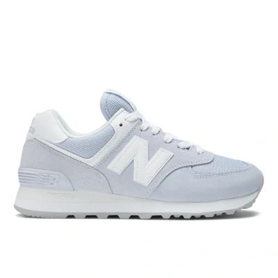 New Balance 574 In Violet Haze With White