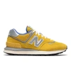 New Balance X Bodega 574 Legacy "blue" Sneakers In Yellow/grey