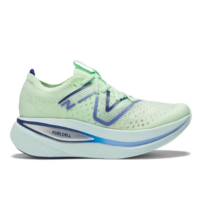 New Balance Women's Fuelcell Supercomp Trainer In Green/blue/purple