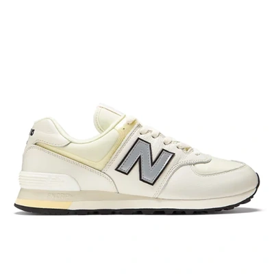 New Balance Unisex Conversations Amongst Us 574 In White/yellow