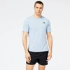 New Balance Q Speed Icex Jacquard T-shirt In Grey