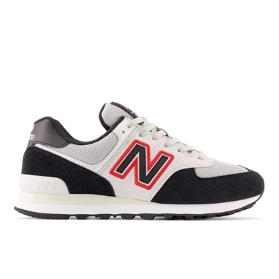 New Balance Unisex 574 In Black/red