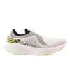 New Balance Women's Fresh Foam X 1080 Unlaced Shoes In White/black/vibrant Green In White/black/green