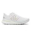 New Balance Women's Fresh Foam X 860v13 Running Shoes - B/medium Width In White/light Aluminum/light Gold Metall In White/grey/beige
