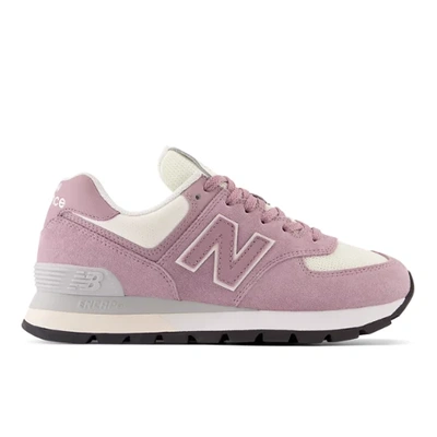 New Balance Women's 574 Casual Sneakers From Finish Line In Pink