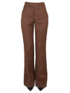 TOM FORD TOM FORD PLEAT DETAILED FLARED PANTS