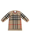 BURBERRY BURBERRY KIDS VINTAGE CHECK CREWNECK LONG