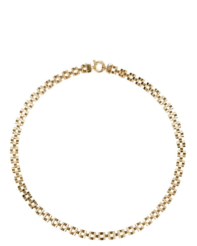 Loren Stewart 14k Gold Vermeil Watch Chain Necklace