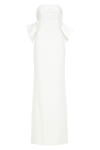Rebecca Vallance Madeline Bow-detail Strapless Gown