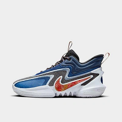 Nike Cosmic Unity 2 Basketball Shoes In Off Noir/multi Color Grey/blue