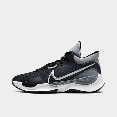 Nike Renew Elevate 3 Basketball Shoes In Black/white/wolf Grey/cool Grey
