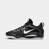 Nike Kd 15 (team) Basketball Shoes In Black/black/white