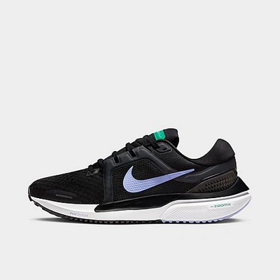 Nike Women's Vomero 16 Road Running Shoes In Black/light Thistle/off Noir/neptune Green/white
