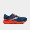 Brooks Adrenaline Gts 22 Running Sneaker In Blue/light Blue/orange