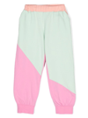 WAUW CAPOW BY BANGBANG EMMA COLOUR-BLOCK TRACK PANTS