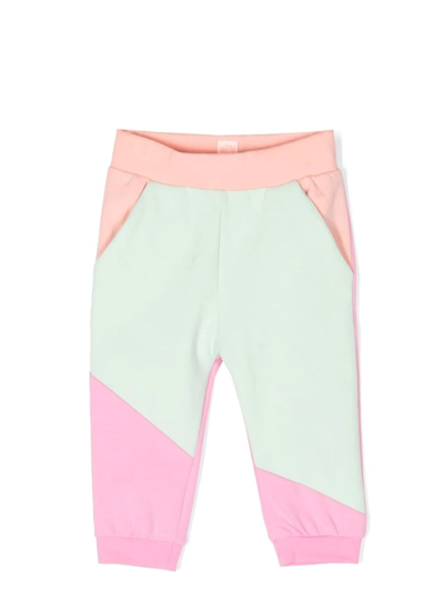 Wauw Capow By Bangbang Babies' Emma Colour-block Track Trousers In Green