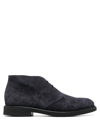 DOUCAL'S LACE-UP SUEDE DESERT BOOTS