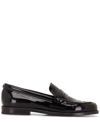GOLDEN GOOSE PATENT PENNY LOAFERS