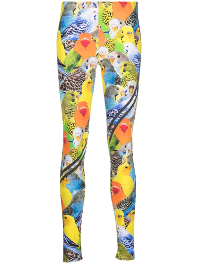 Loewe Leggings In Orange Blue Yellow