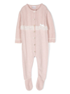 Paz Rodriguez Lace-detail Long-sleeved Bodie In Pink