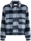 WOOLRICH FRINGED-DETAIL SHIRT JACKET