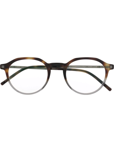 Mykita Round-frame Glasses In Brown