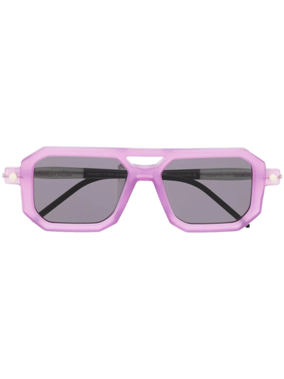 Kuboraum Square-frame Sunglasses In Grey