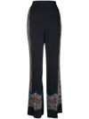 ETRO ABSTRACT-PRINT STRAIGHT-LEG TROUSERS