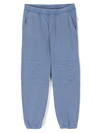 Gcds Elasticated Track-pants In Blue