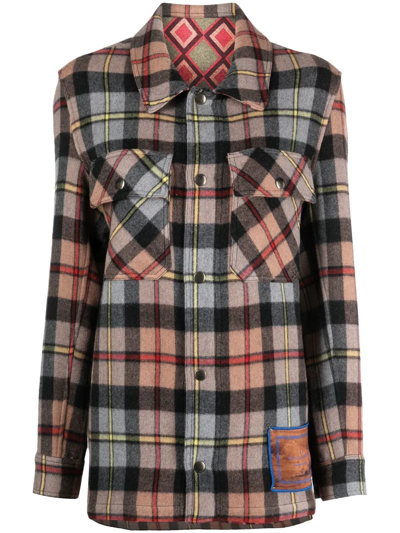 Pierre-louis Mascia Pierre Louis Mascia Shirts Red In Multi
