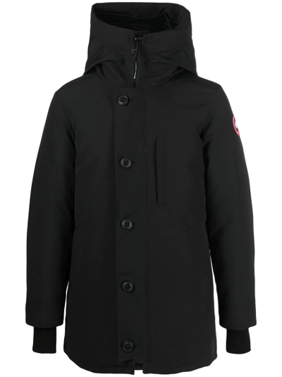 Canada Goose Chateau Padded Down Parka In Black