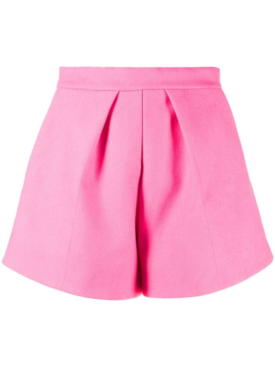 Patou High-waisted Tailored Short In Pink
