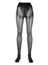 WOLFORD X WOLFORD MESH-PANELLED TIGHTS