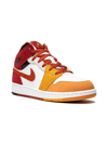 Jordan Air  1 Mid Se Sneakers In Orange