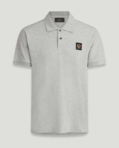 Belstaff Men's Short Sleeved Polo ( In Grey Melange