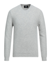 Alpha Studio Sweaters In Grey