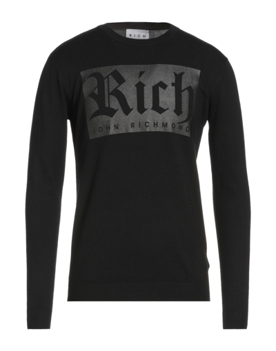 Rich Sweaters In Black