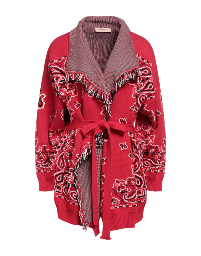 Twinset Cardigans In Red