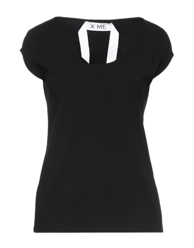 X Me Sweaters In Black