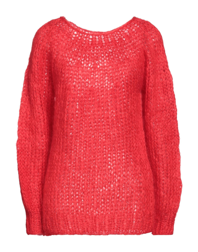 Maiami Sweaters In Red