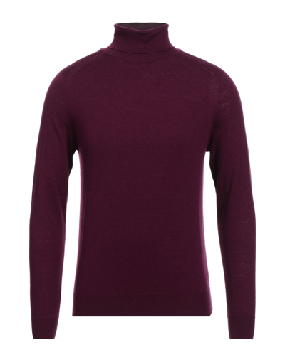 Diktat Turtlenecks In Deep Purple