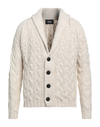 Alpha Studio Cardigans In Ivory