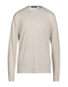 Trussardi Jeans Sweaters In Beige