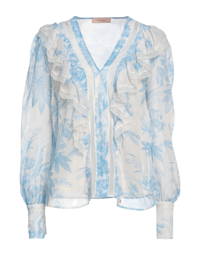 Twinset Blouses In Blue