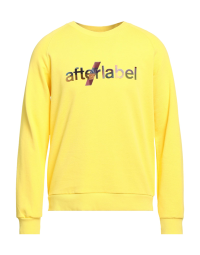 Afterlabel Sweatshirts In Yellow