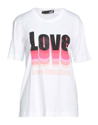 Love Moschino T-shirts In White