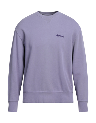 Element Sweatshirts In Light Purple