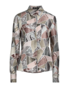 Trussardi Shirts In Beige